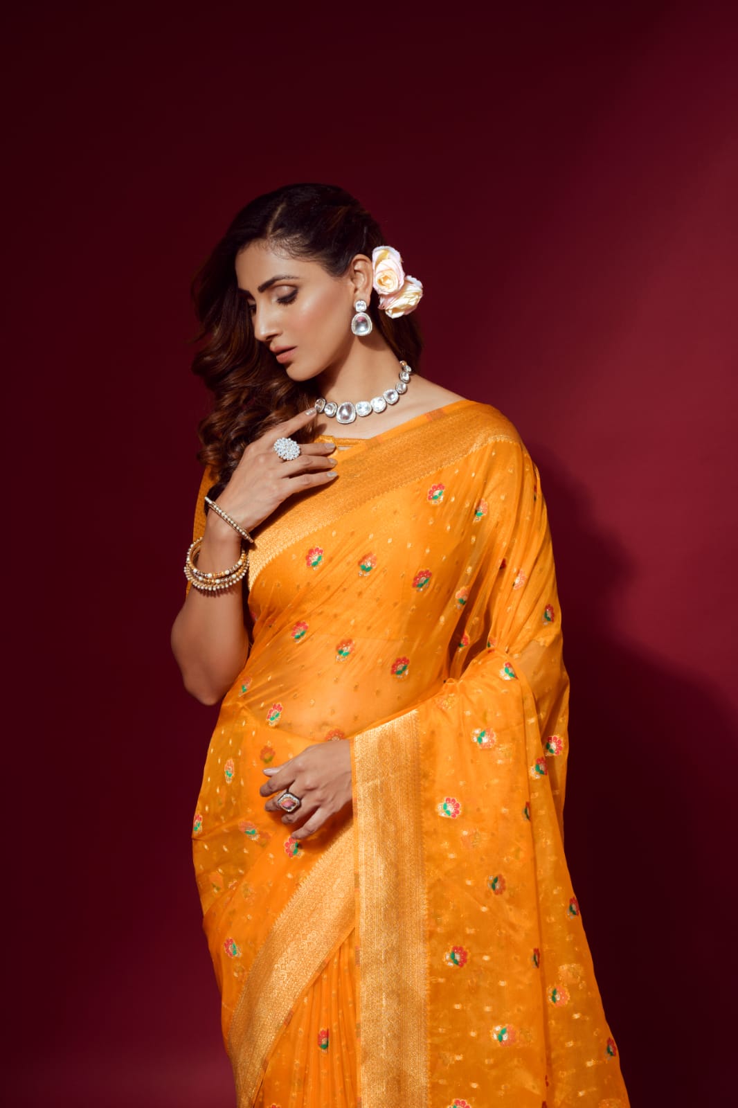 Rajpath Amuly Silk Designer Ethnic Wear Organza Silk Saree Collection